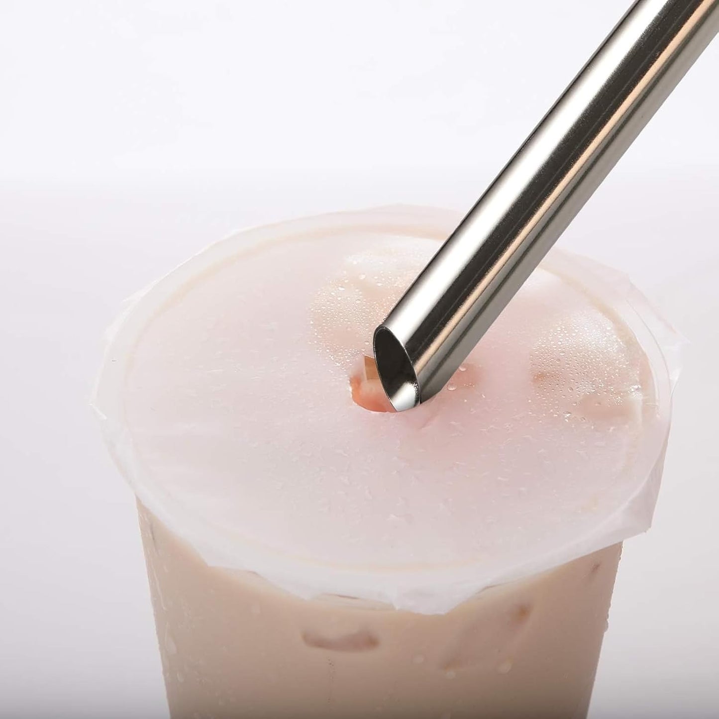 Stainless Steel Boba Straws (2-Pack)