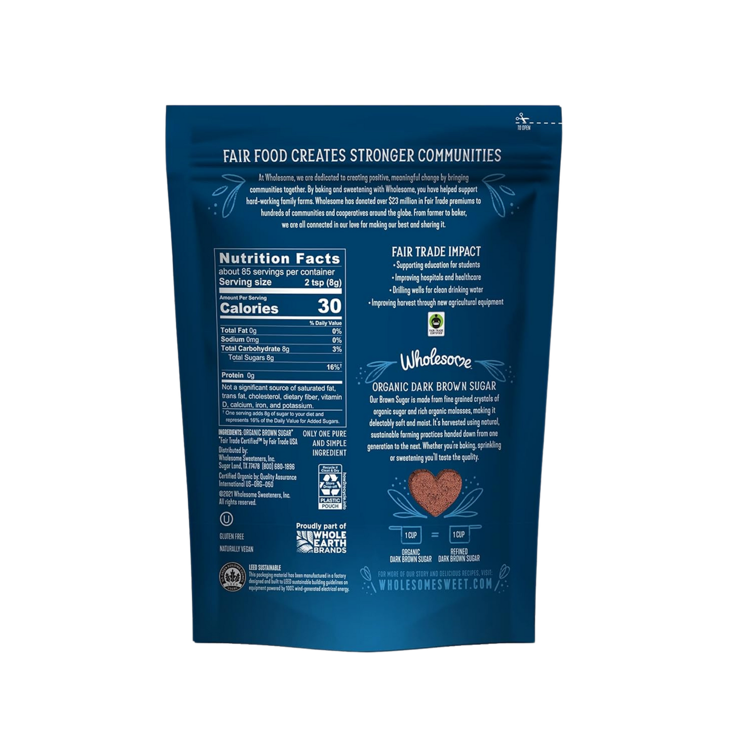 Organic Dark Brown Sugar