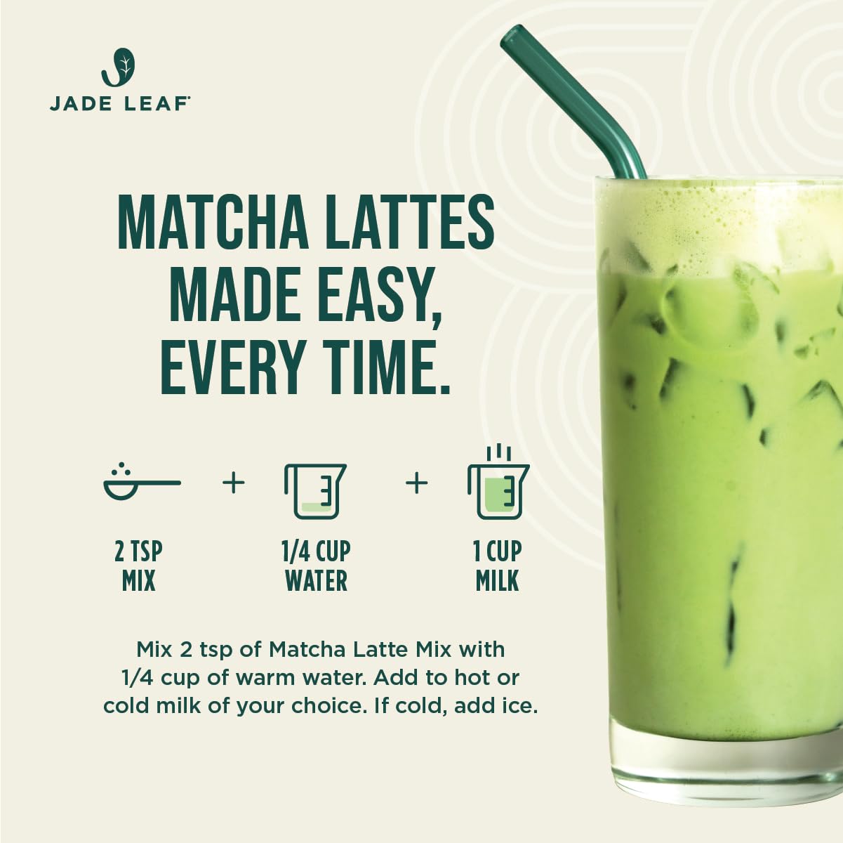 Organic Café-Style Matcha Latte Mix