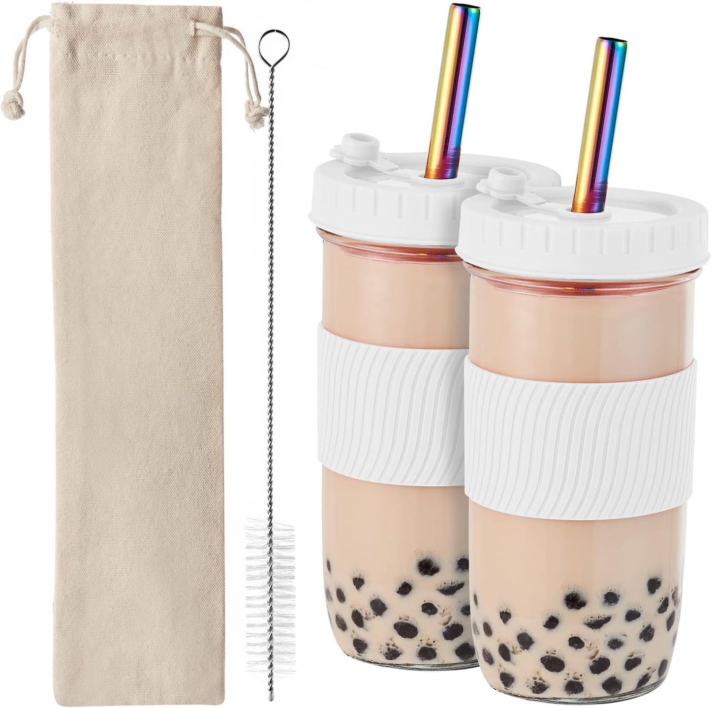 Reusable Boba Cup Set (2-Pack)